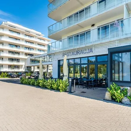 Lägenhet Polanki Aqua Premium - Bezplatny Parking Baseny Sauny Bawialnia Silownia