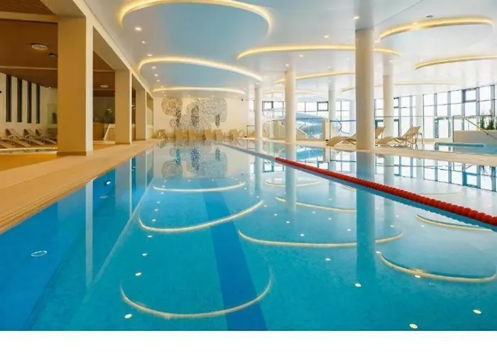 Lägenhet Polanki Aqua Premium - Bezplatny Parking Baseny Sauny Bawialnia Silownia