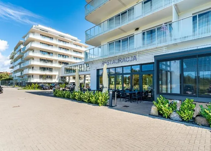 Lägenhet Polanki Aqua Premium - Bezplatny Parking Baseny Sauny Bawialnia Silownia