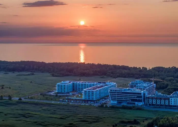 Lägenhet Polanki Aqua Premium - Bezplatny Parking Baseny Sauny Bawialnia Silownia *