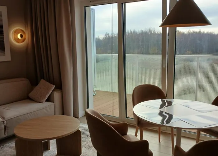 Lägenhet Polanki Aqua Premium - Bezplatny Parking Baseny Sauny Bawialnia Silownia *