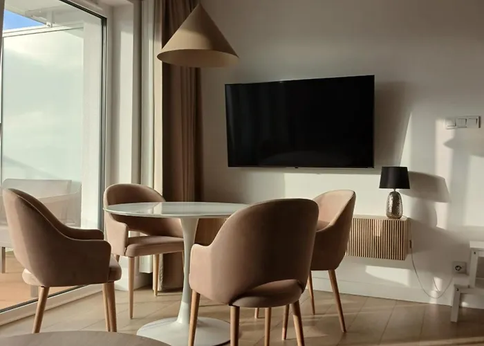 Lägenhet Polanki Aqua Premium - Bezplatny Parking Baseny Sauny Bawialnia Silownia