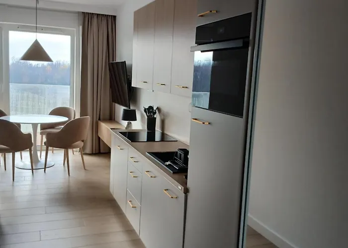 Lägenhet Polanki Aqua Premium - Bezplatny Parking Baseny Sauny Bawialnia Silownia *